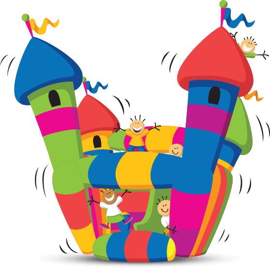 jumping castle clipart - photo #20